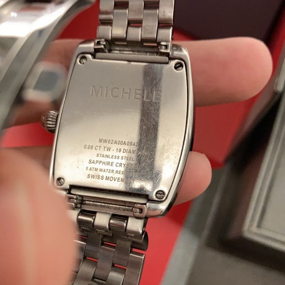 Michele Mini Urban Diamond Watch